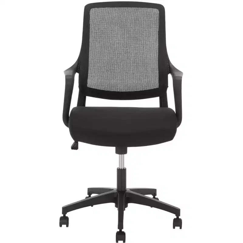 Sabrina Adjustable Desk Chair - Black - SEI