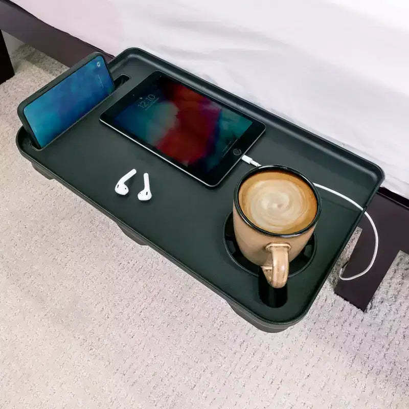 Wonder Bedside Shelf, Floating Nightstand & Caddy Organizer for Dorm Rooms, Bunk Beds, and Seniors