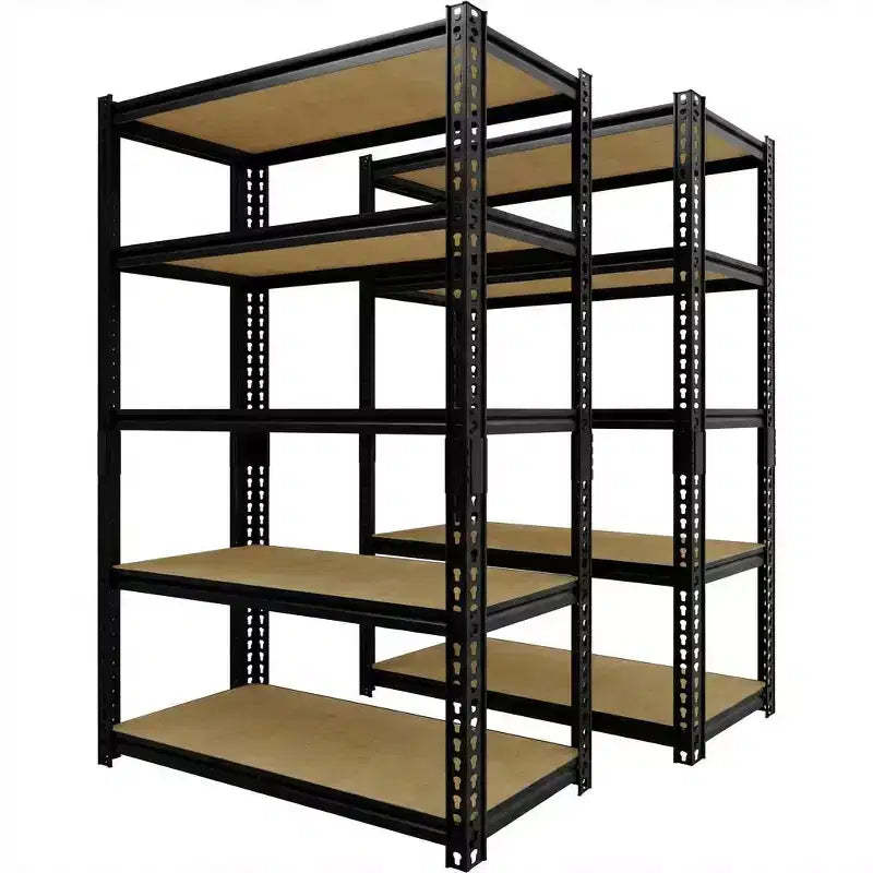 29.5 W 5-Tier Metal Storage Rack, Heavy Duty Adjustable Garage Shelving Unit, 2000 lb Capacity Utility Organizer Shelf