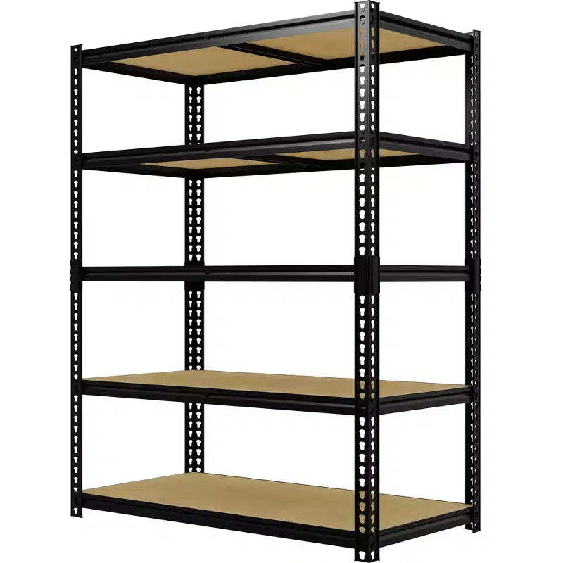 40x20x72 Heavy Duty Garage Storage Shelves, 5-Level Adjustable Steel Shelving Rack,2500 lb Capacity Utility Organizer