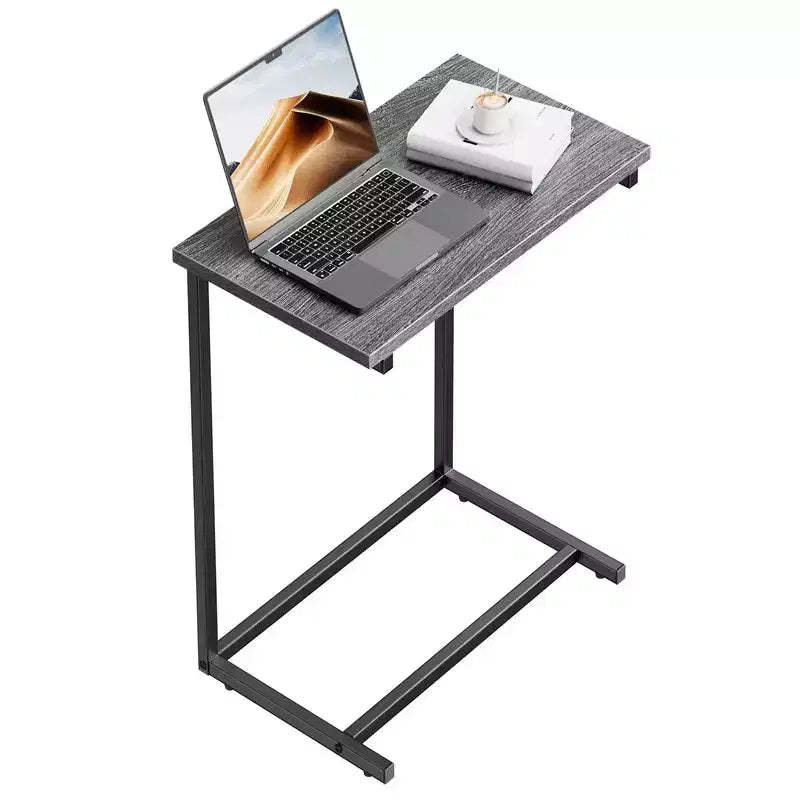 End Table, Side Table for Couch Slide Under, C Table Sofa Side End Table for Living Room, Suitable for Living Rooms, Bedrooms, Sofas, And Offices.