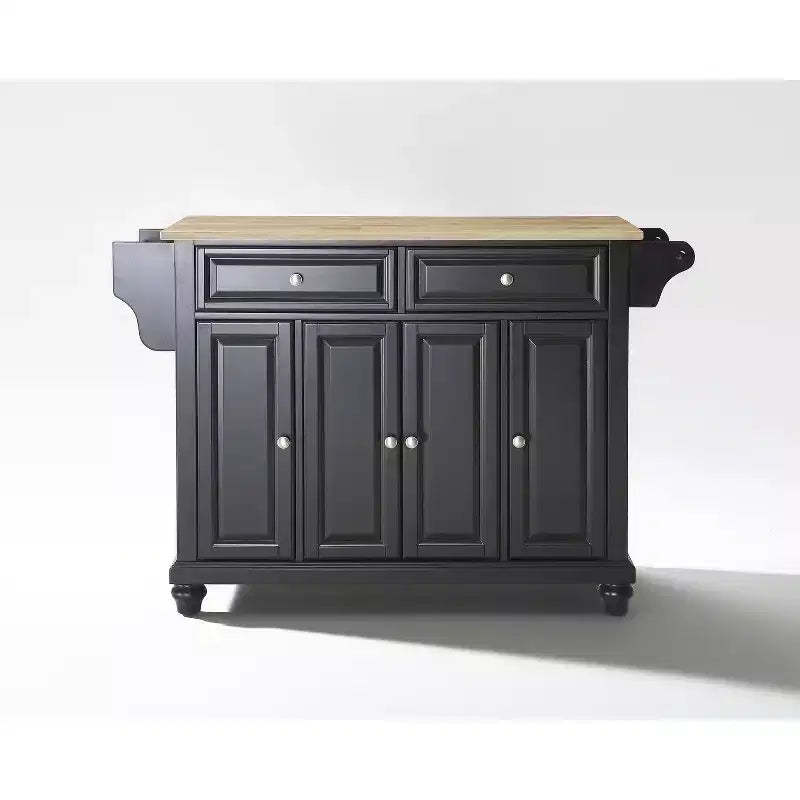 HomeStock with Door and Shelves Kitchen Islands