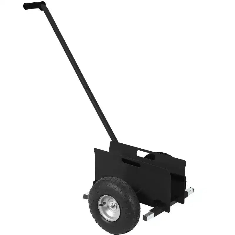 Heavy Duty Panel Dolly with Extended Handle  660 lbs Load  10 Durable Rubber Wheels  Efficient Sheetrock Transport  Drywall & Slab Moving Cart