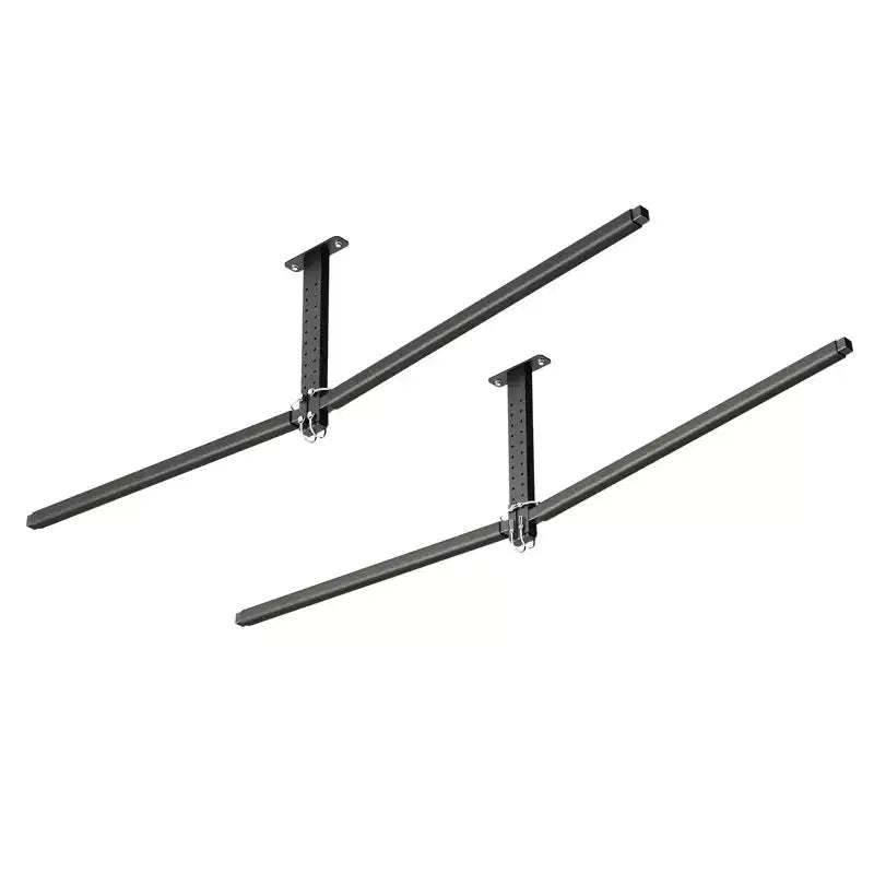 VEVOR Kayak Storage Rack for 2 Kayaks, Holds Up to 250 lbs, Heavy Duty Adjustable Ceiling Rack for Garage Ceiling Mount, Black