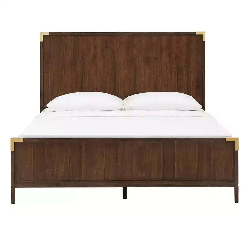 Julius Queen Bed - Walnut - iNSPIRE Q