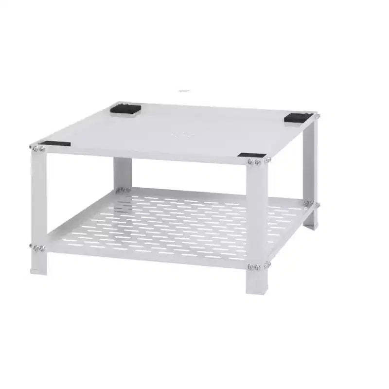 Laundry Pedestal with Storage Shelf-Universal Washing Machine Stand Heavy Duty Metal Base