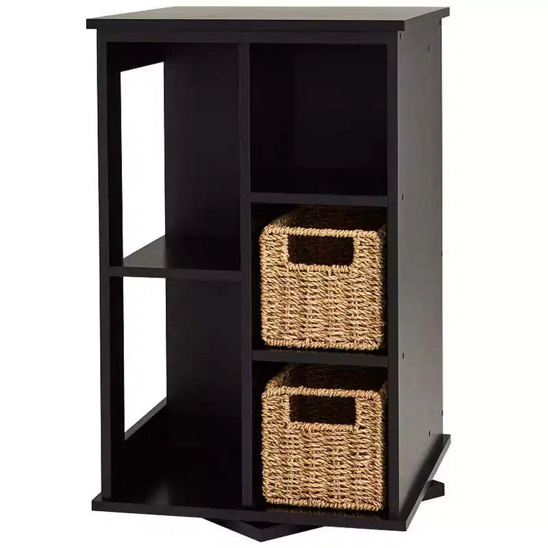The Lakeside Collection Stylish and Practical Rotating End Table -