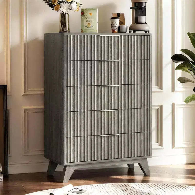 Karl Home 5 Drawer Grille Chest P2 Particleboard Density Board 30In. W
