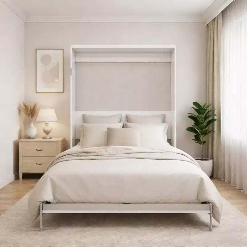 GDFStudio Heloise Modern Wood Murphy Wall Bed