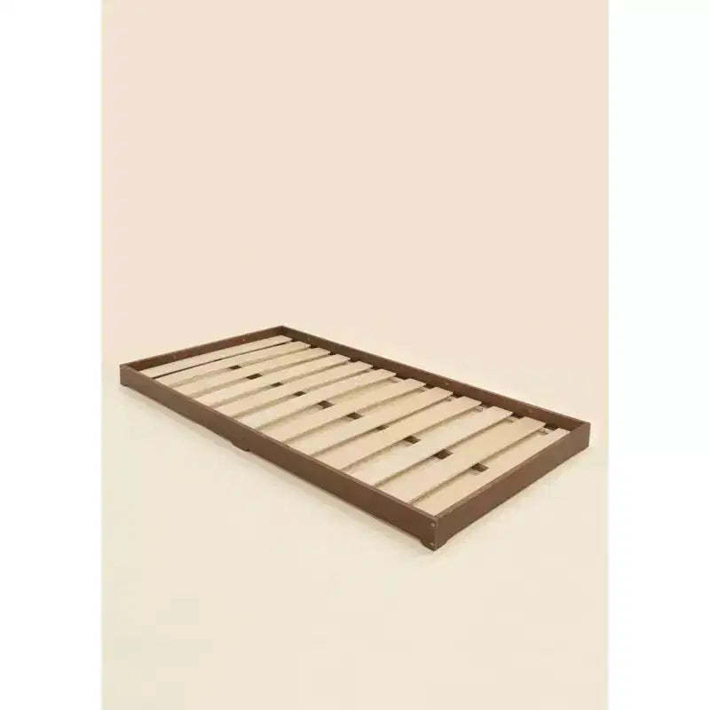 Coco Village - Wooden Bed Frame - Walnut