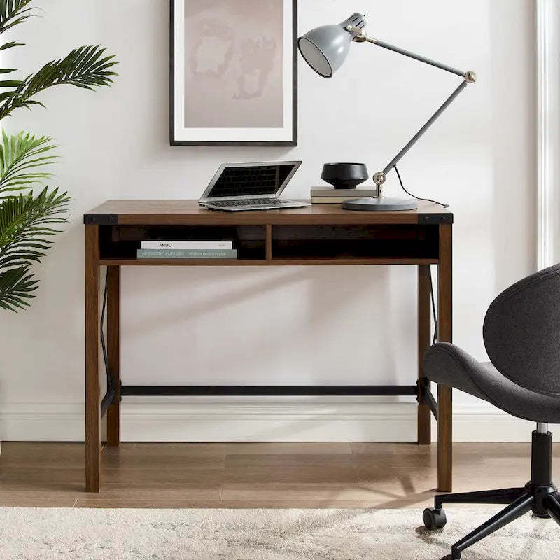 Middlebrook 42-inch Metal X Farmhouse Desk