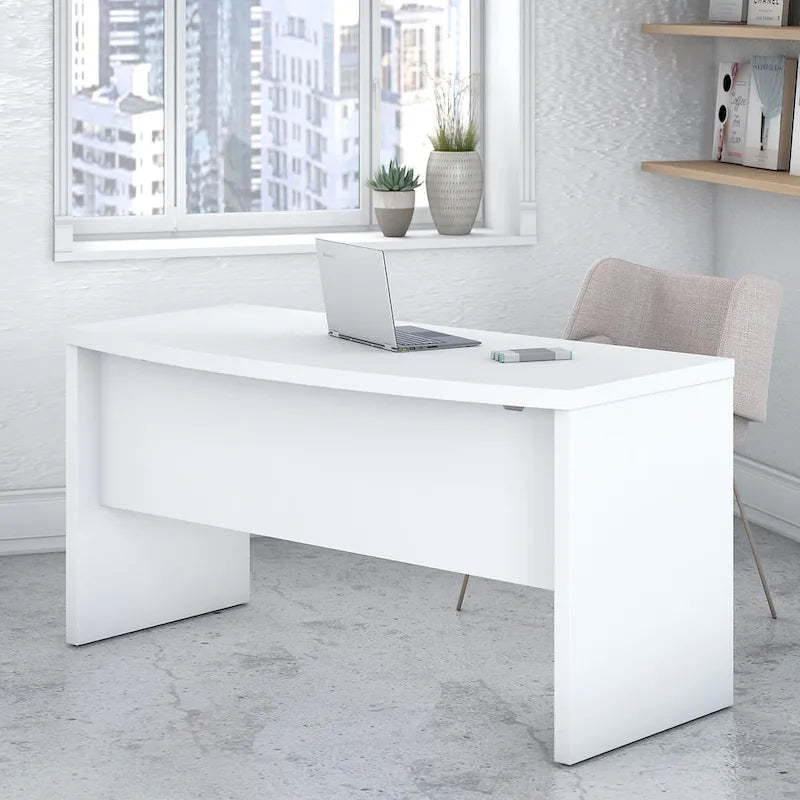 Echo 60W Bow Front Desk by Bush Business Furniture