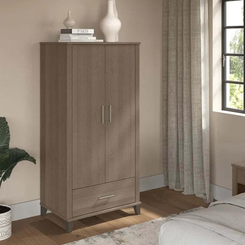 Somerset Large Armoire Cabinet by Bush Furniture