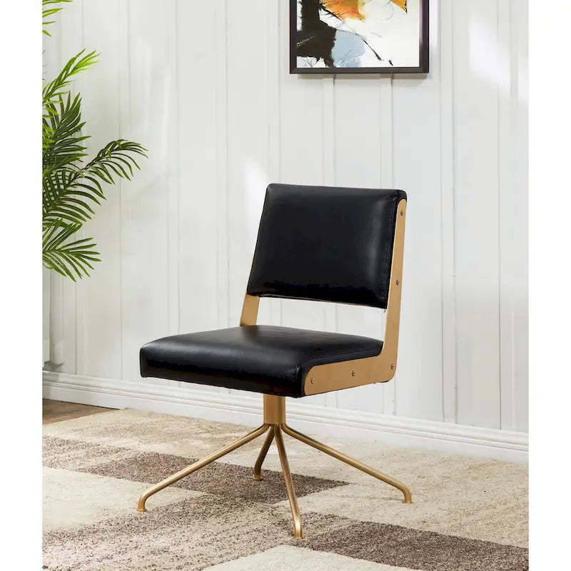 SAFAVIEH Couture Kanja Swivel Office Chair - 22Wx24Dx34H