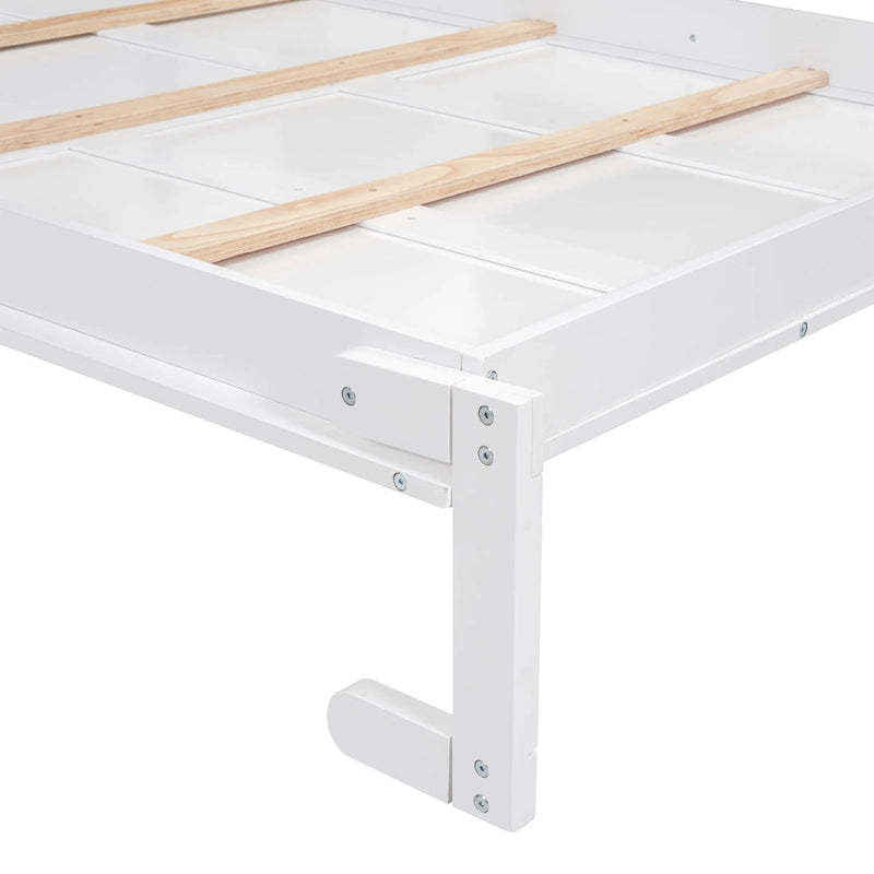 Full Size Murphy Bed Wall Bed with Shelves