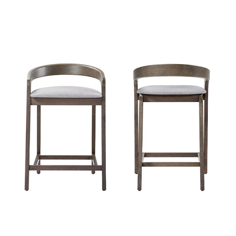 Christopher Knight Home - Callahan 25.25 Rubberwood Counter Stools Set