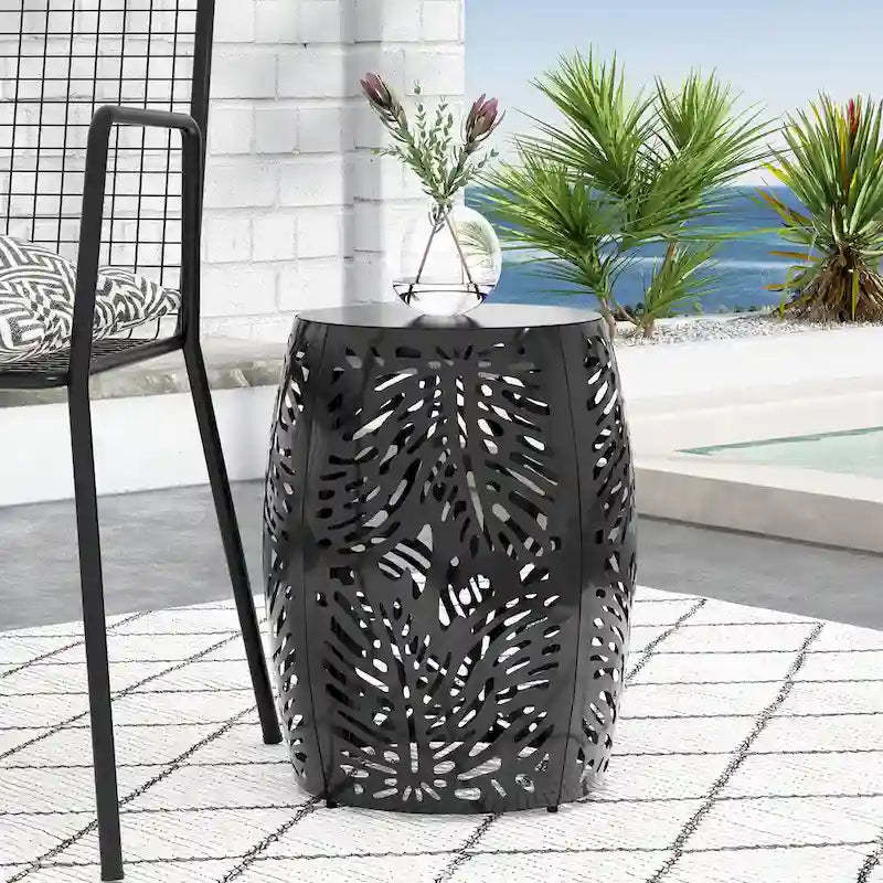 Metal End Table -Large