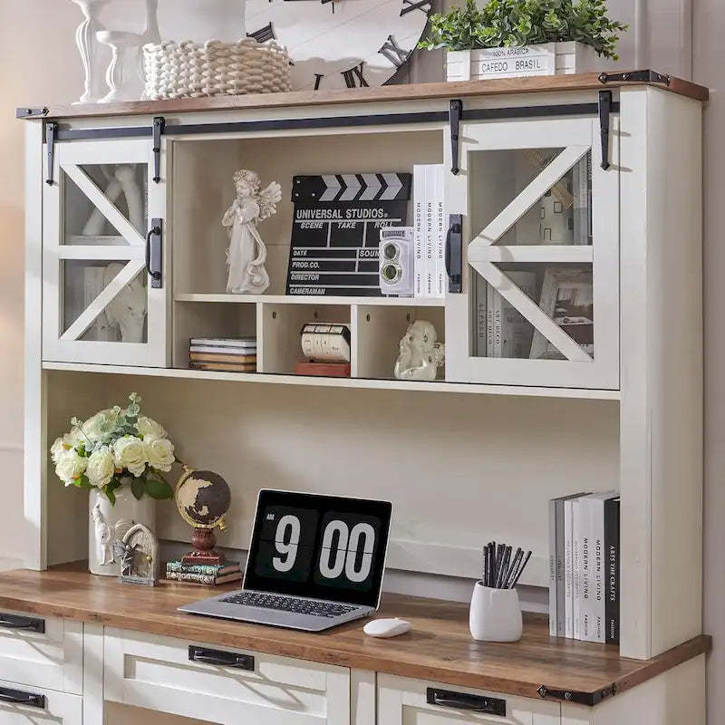 42 Farmhouse Desk Hutch, Only Match Afulyperfllc's Farmhouse Desk
