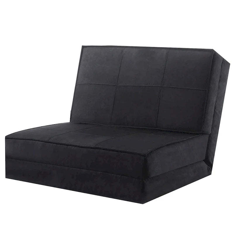 Costway Convertible Fold Down Chair Flip Out Lounger Sleeper Bed Couch