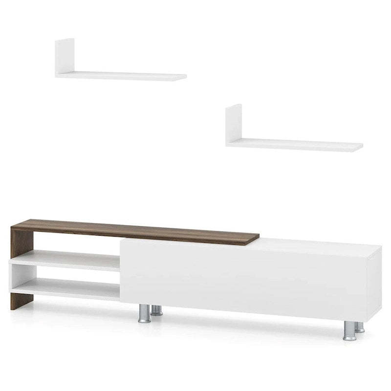 TV Stand Modern Entertainment Center Cabinet for TVs Up to 80 Inches - 73 inches