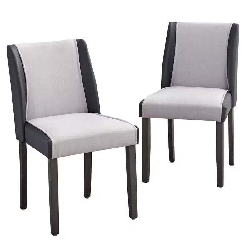 angelo:HOME Grayson Dining Chair Gray/Navy