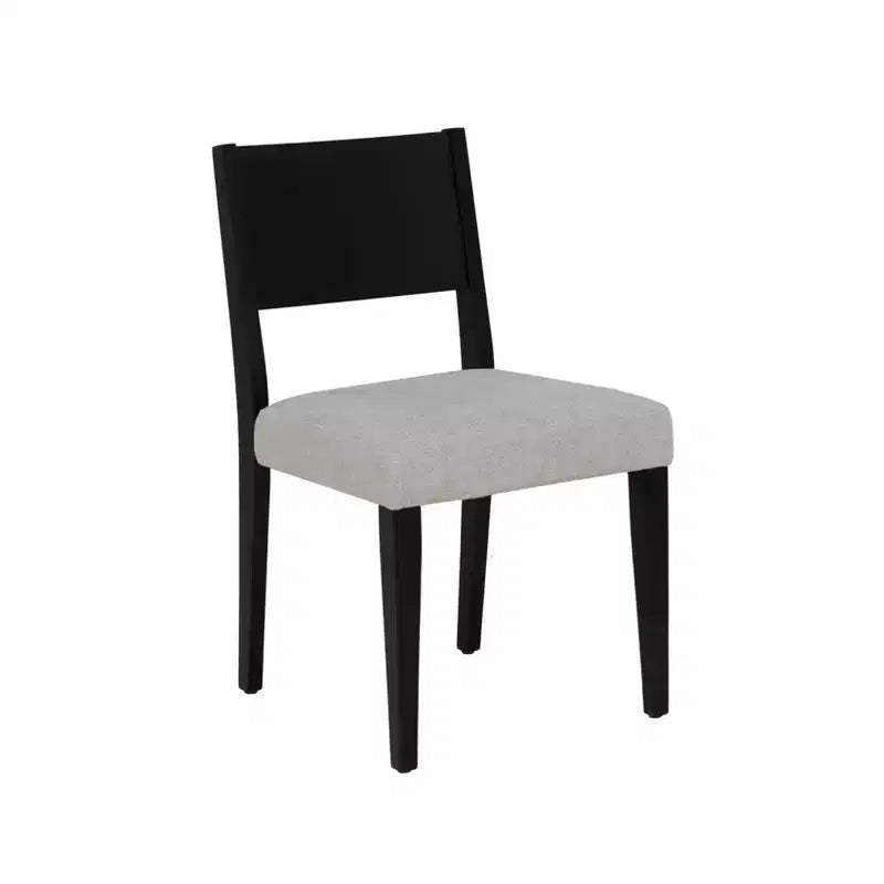 Powell Cadence Upholstered Dining Chair Black
