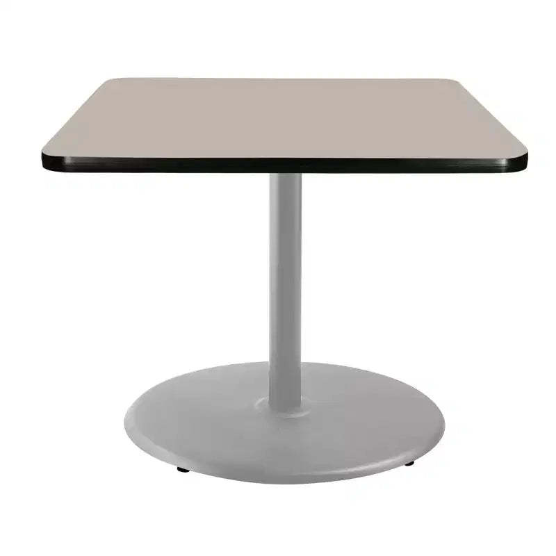 Hampden Furnishings 30" Bennet Collection Square Dining Table Gray/Gray Nebula