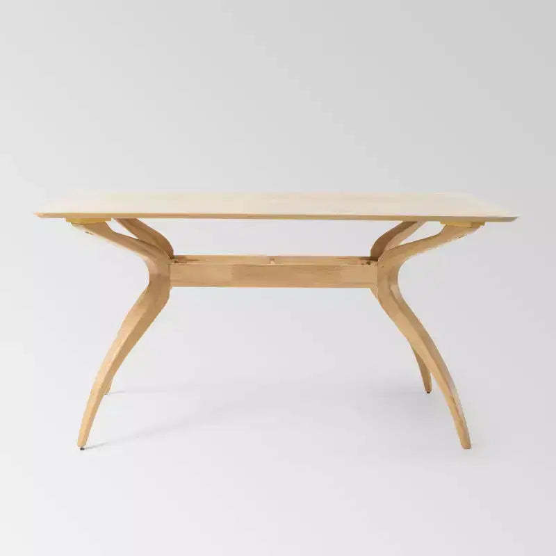 Christopher Knight Home Salli Rectangular Dining Table - Natural Oak: Seats 6, 59" Length, Kitchen Table