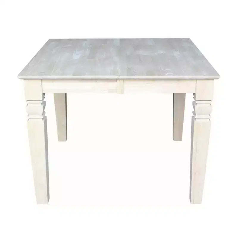 Java Butterfly Drop Leaf Extendable Dining Table - Unfinished - International Concepts