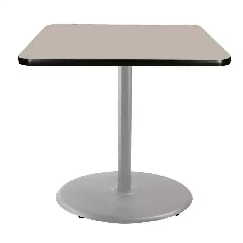 Hampden Furnishings 36" Bennet Collection Square Dining Table Gray/Gray Nebula