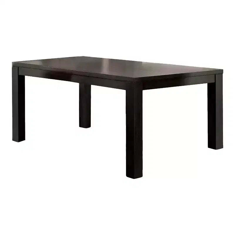 HOMES: Inside + Out 72" Brightpeak Transitional Dining Table: Wood Veneer, Seats 6