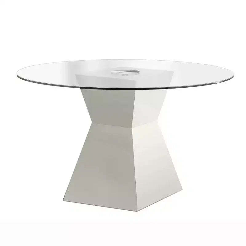 HOMES: Inside + Out 45" Grimsby Round Dining Table White