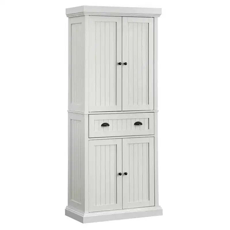 Buylateral Medicott Tall Kitchen Cabinet White
