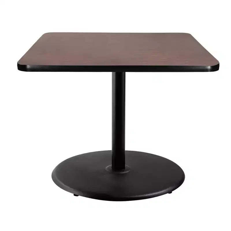 Hampden Furnishings 30" Bennet Collection Square Dining Table Black/Mahogany