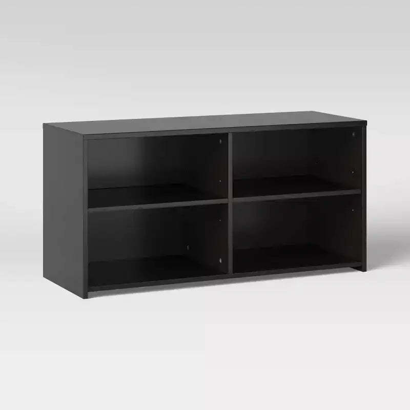 Dorm Storage TV Stand for TVs up to 43" Black - Room Essentials