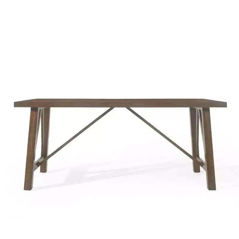 Fairgreens Farmhouse Wood Dining Table Antique Brown - Christopher Knight Home