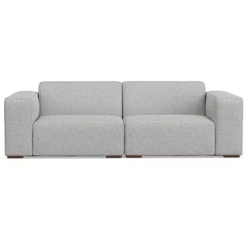 WyndenHall Biggs 2 Seater Sofa Pale Gray