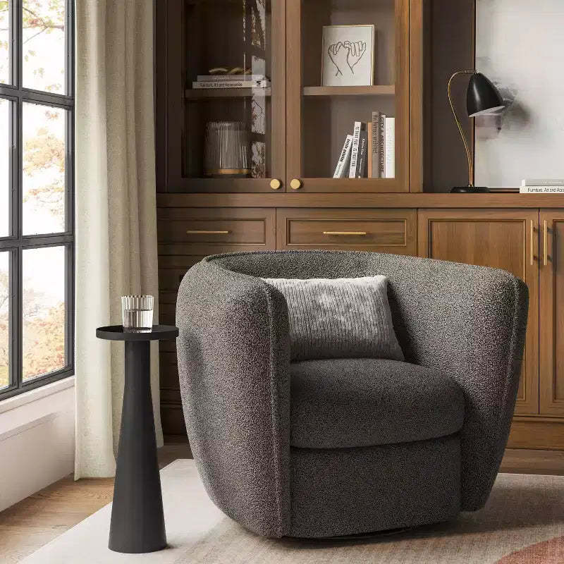 Swivel Accent Chair Tan - Threshold™
