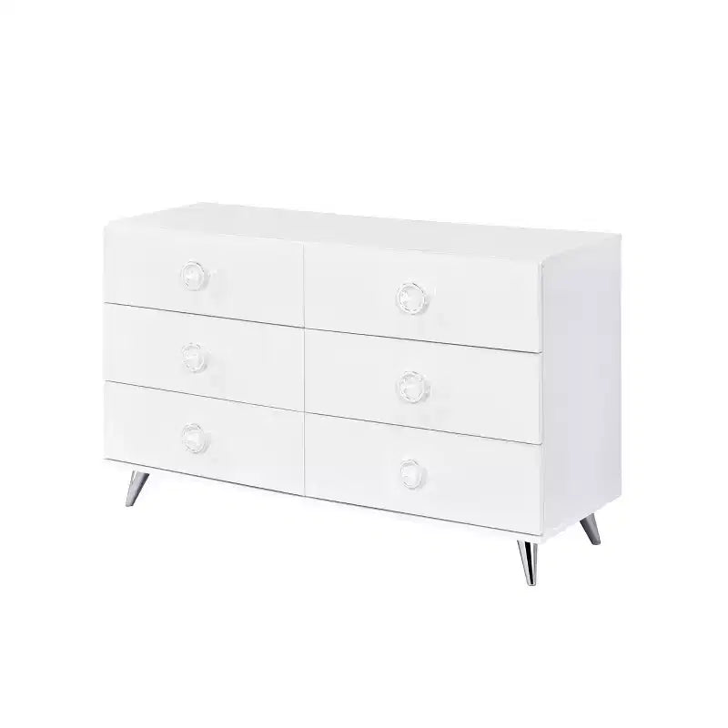 Perse Dresser White Finish - Acme Furniture