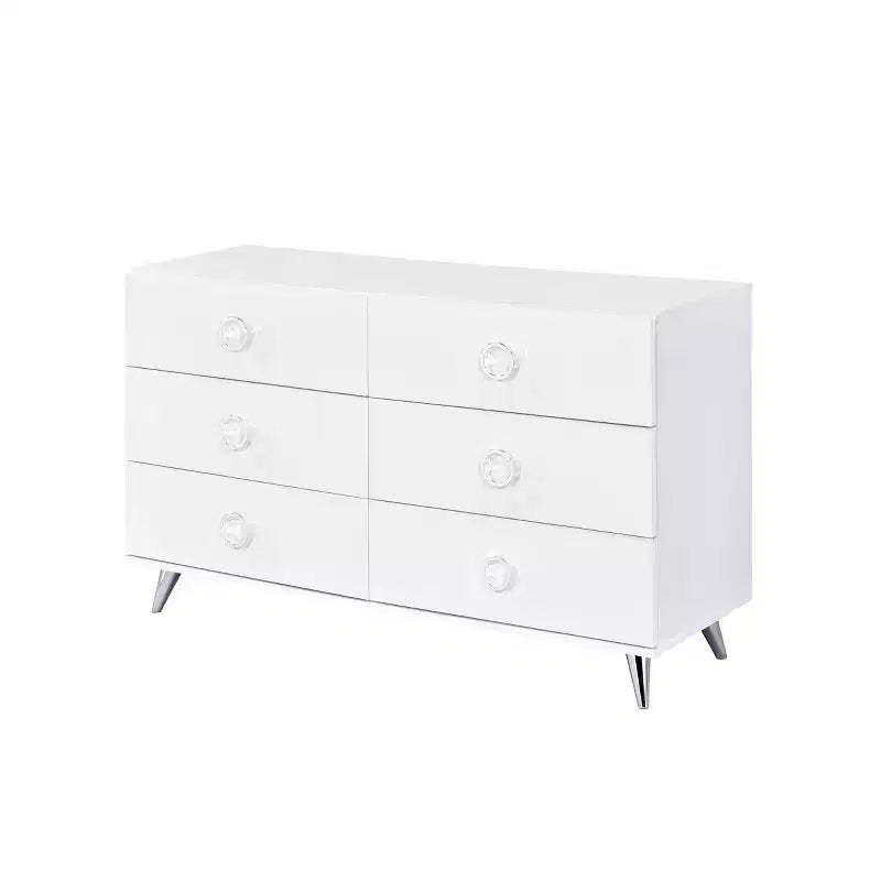 Perse Dresser White Finish - Acme Furniture