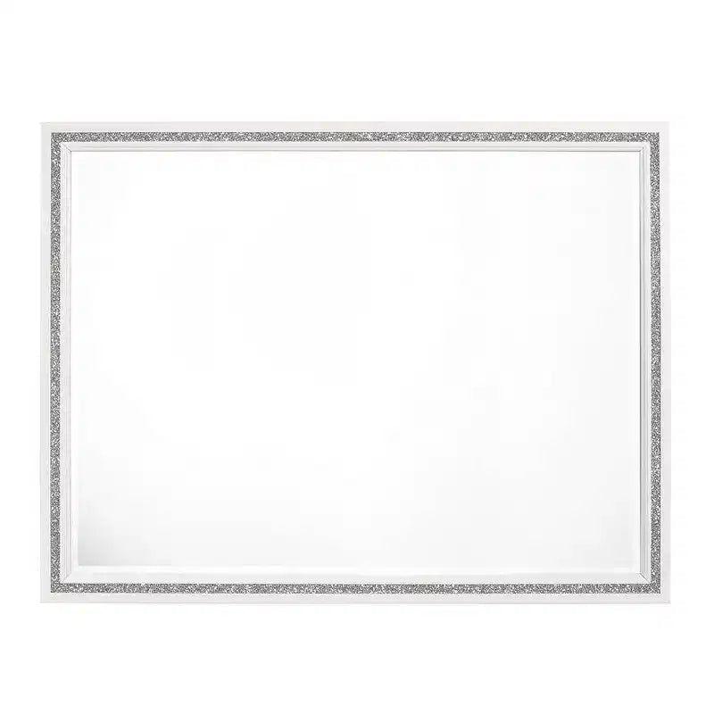 Acme Furniture Haiden Dresser Mirror White Finish