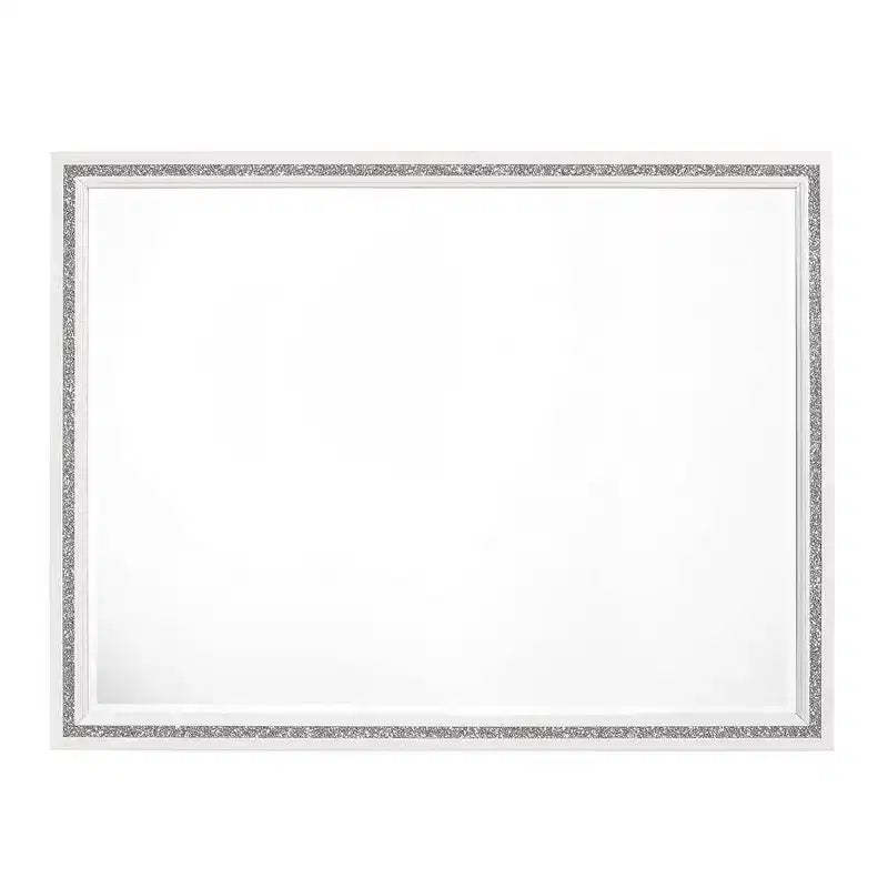 Acme Furniture Haiden Dresser Mirror White Finish