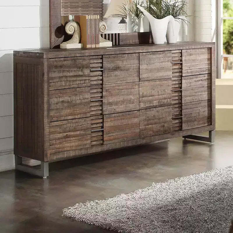 Acme Furniture 68" Andria Dresser Reclaimed Oak