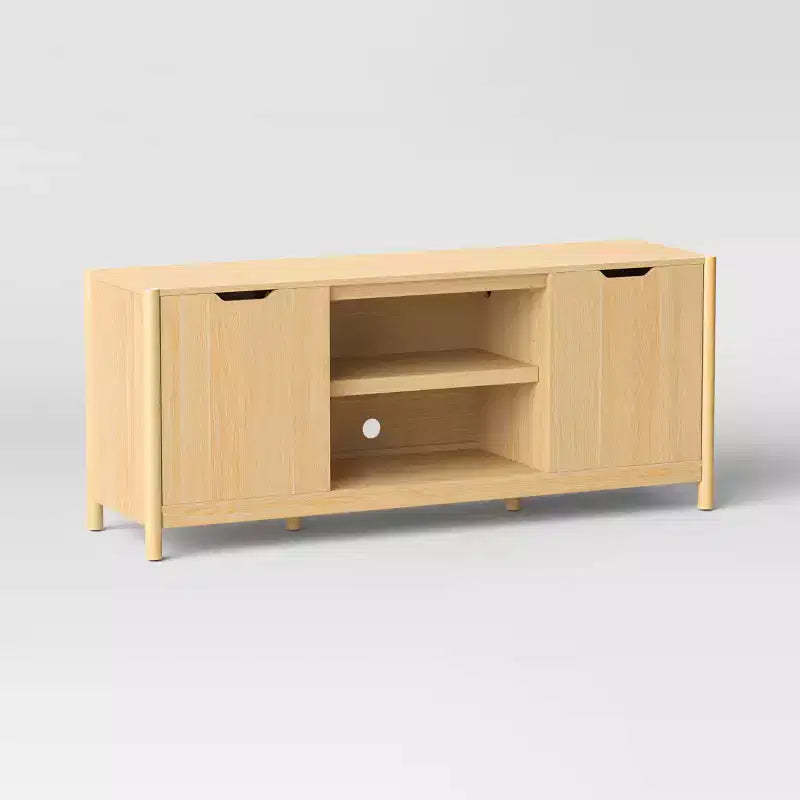 Scandi Media ,TV Stand For TVs Up To 59" Natural - Room Essentials™
