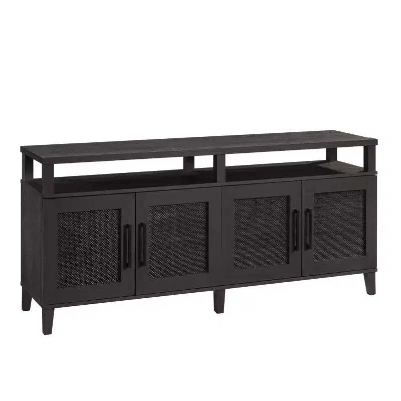 Sauder Tiffin Line Entertainment Credenza for TVs up to 65" Raven Oak