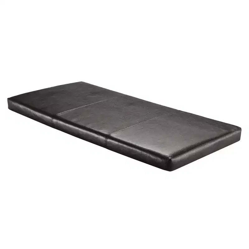 Benches Winsome Espresso Brown: Cushioned Faux Leather, No Assembly, PU Soft Seat