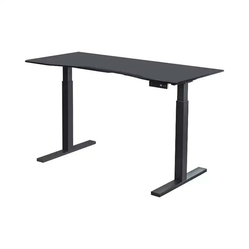 Baron Contemporary Adjustable Office Stand Up Table Large Black - HOMES: Inside + Out