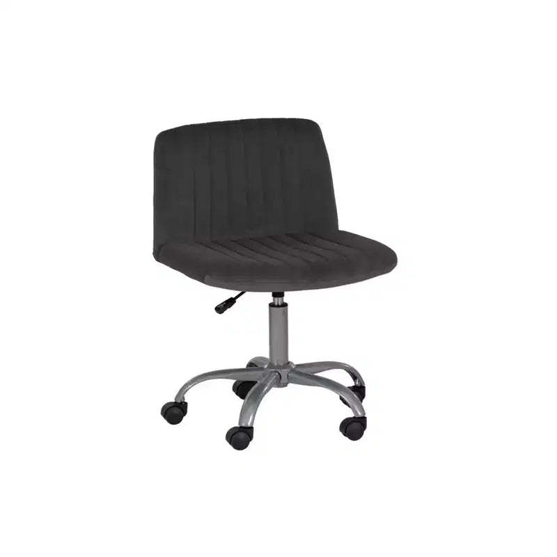 Linon Stratton Office Chair Gray
