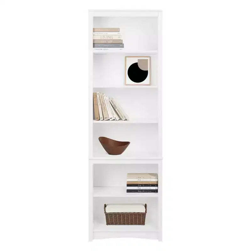80" Tall Bookshelf White - Prepac