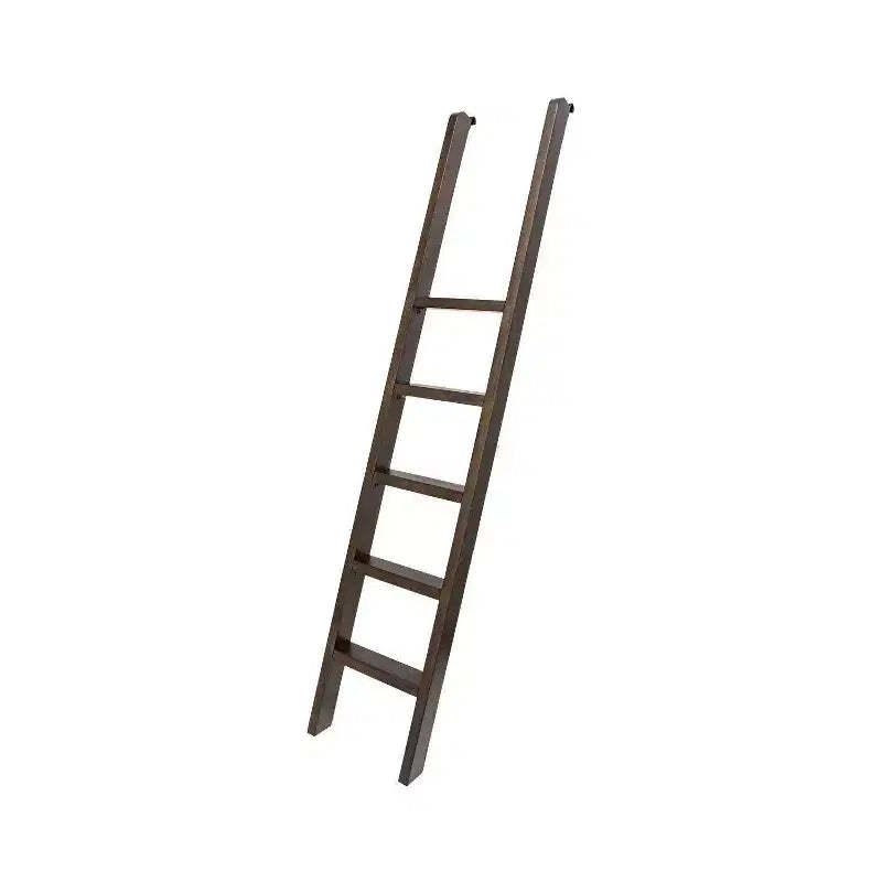 Tall Wood Ladder Brown - Martin Furniture: Sonoma Collection, Dark Roast Finish, Antique Bronze Hardware